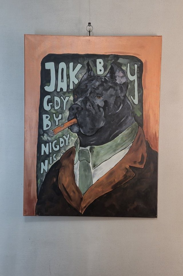 Obraz - PREZES CANE CORSO - 50cm x 70cm