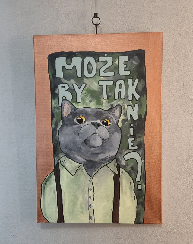 Obraz - KOT BRYTYJSKI - 40cm x 60cm