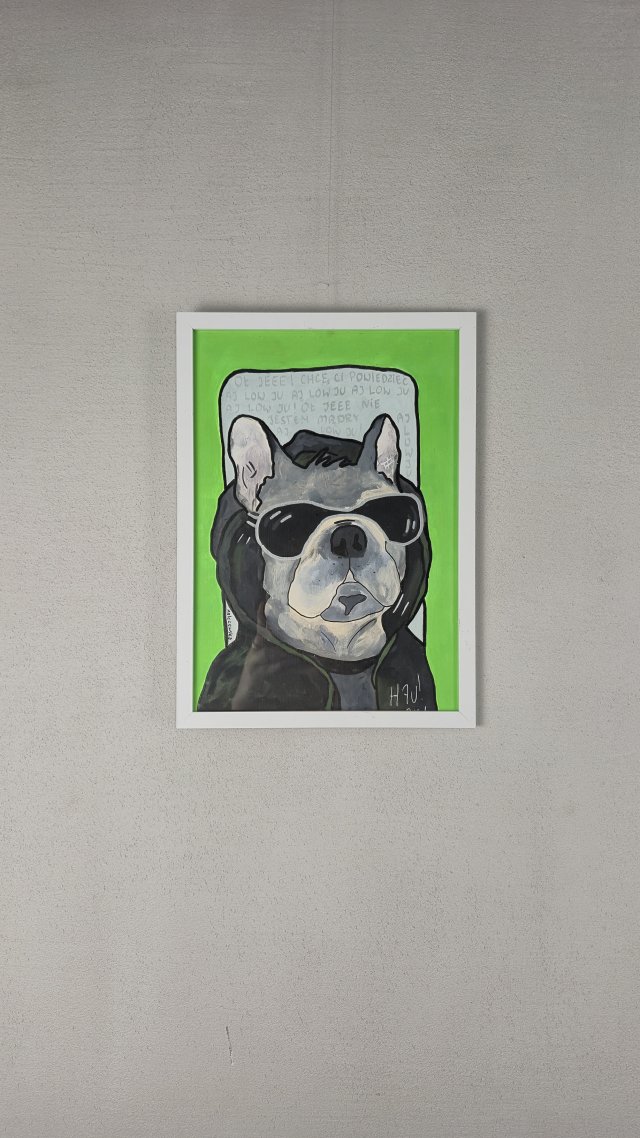 Obraz - BULDOG MUNIEK - A4