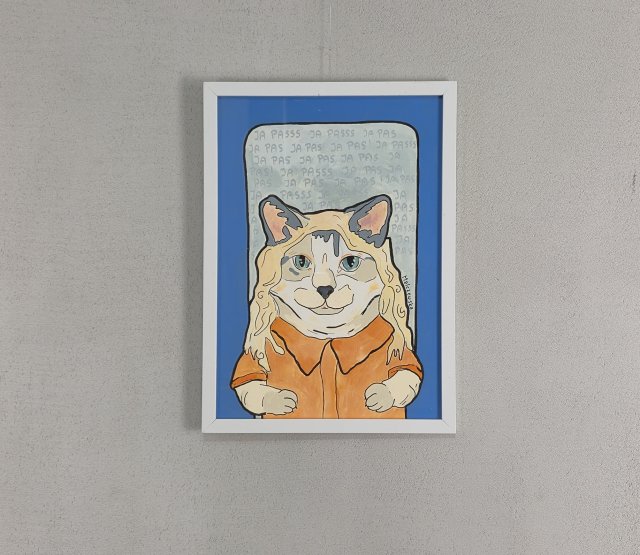 Obraz - KOTKA KATARZYNA - A4