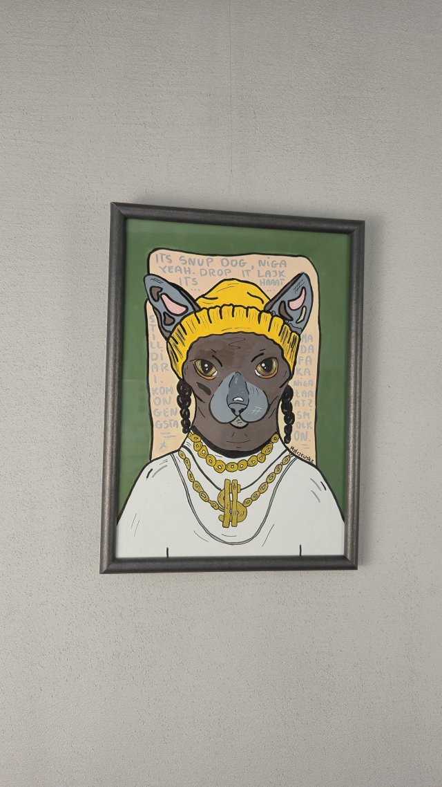 Obraz - SNOOP CAT - A4