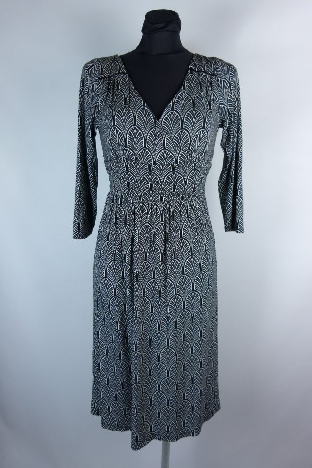 Maeve sukienka midi cienka dzianinka rayon / S