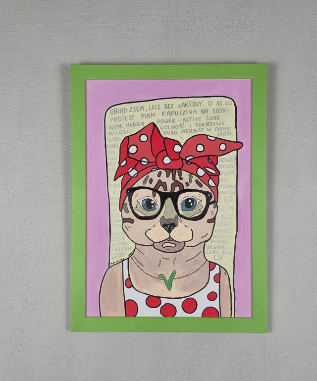 Obraz - VEGANKA - A3