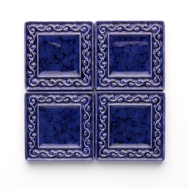 Kafle VIVACE niebiesko-granatowe, 5cm x 5cm