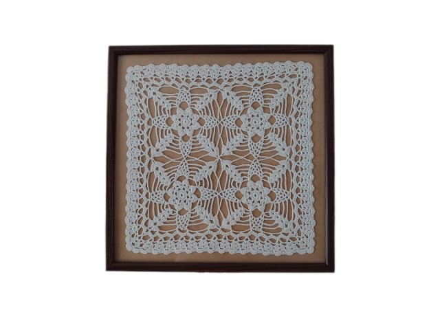 Obrazek na szydełku