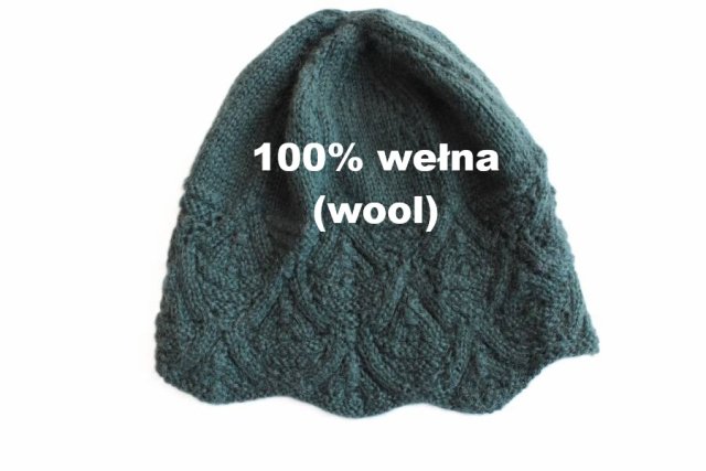 exclusive CZAPKA 100% wełna