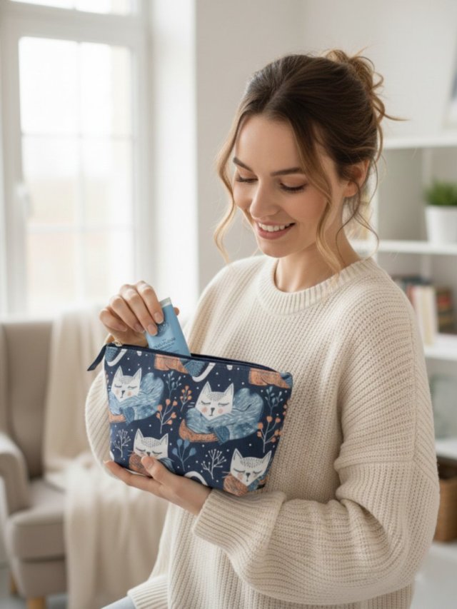 Kosmetyczka damska wodoodporna Koty Kw020