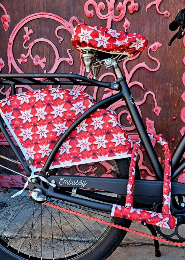 osłona koła SWETER ŚWIĄTECZNY