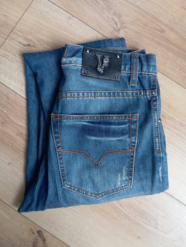 spodnie Versace Jeans regular fit