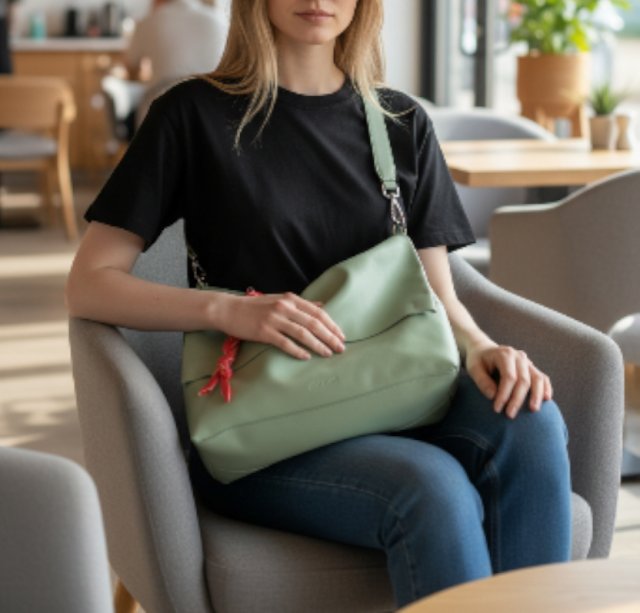 pastelowa torebka Kohnke