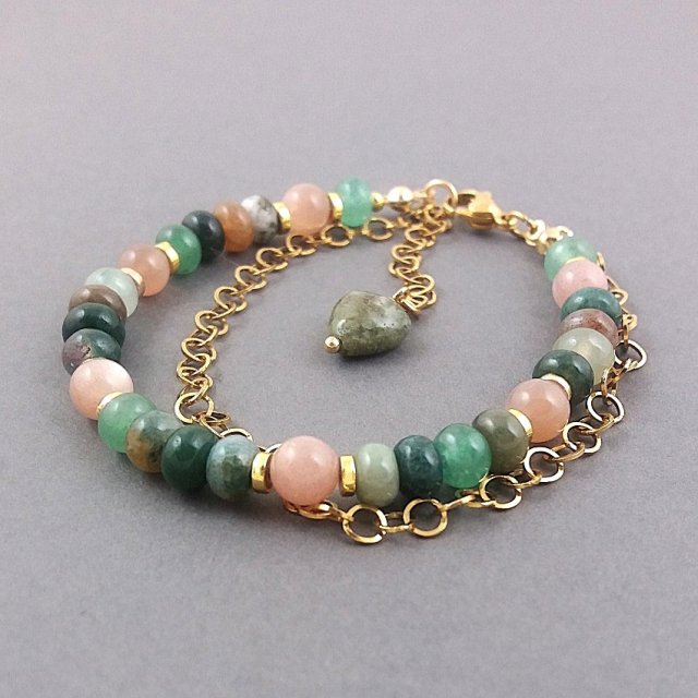 Bransoletka w barwach natury