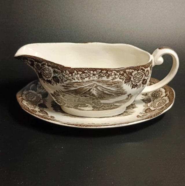 Sosjerka półmisek angielska porcelana vintage