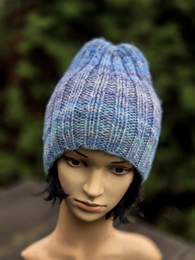 błękity / czapka z jedwabiem