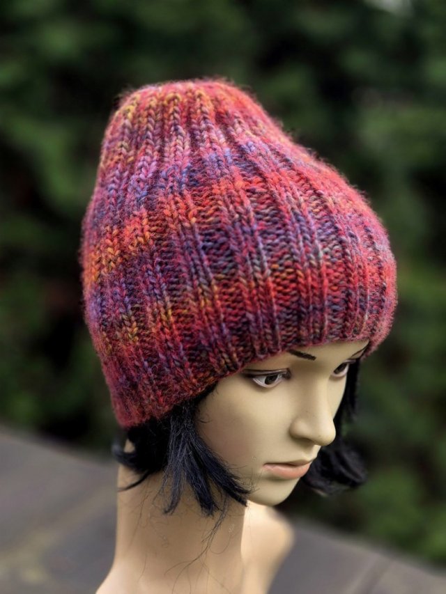 zachód / czapka z jedwabiem