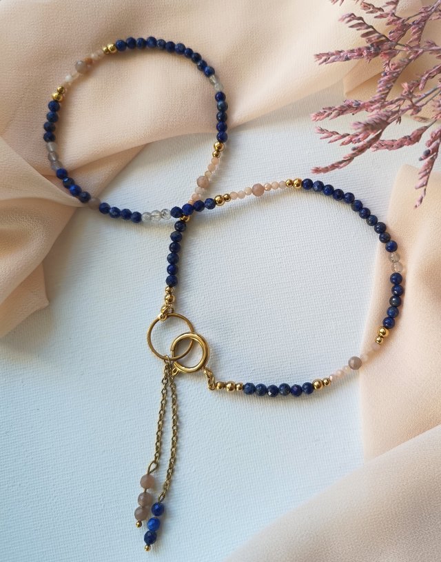 Naszyjnik handmade z kamieni naturalnych