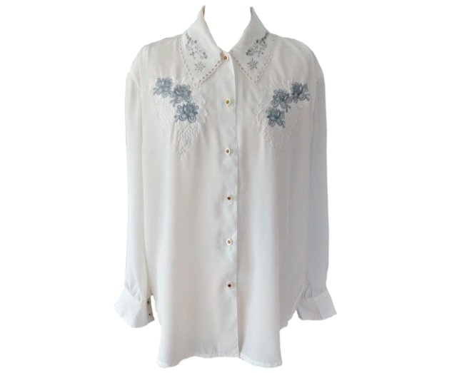 Haftowana koszula vintage