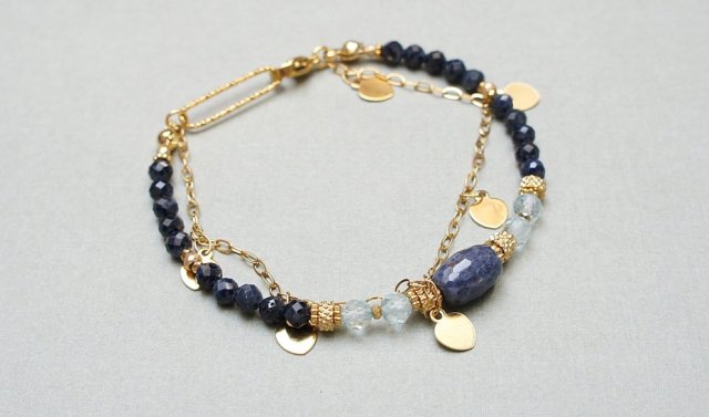 Szafiry vol. 11 - bransoletka - Szlachetna kolekcja /09.04.25/