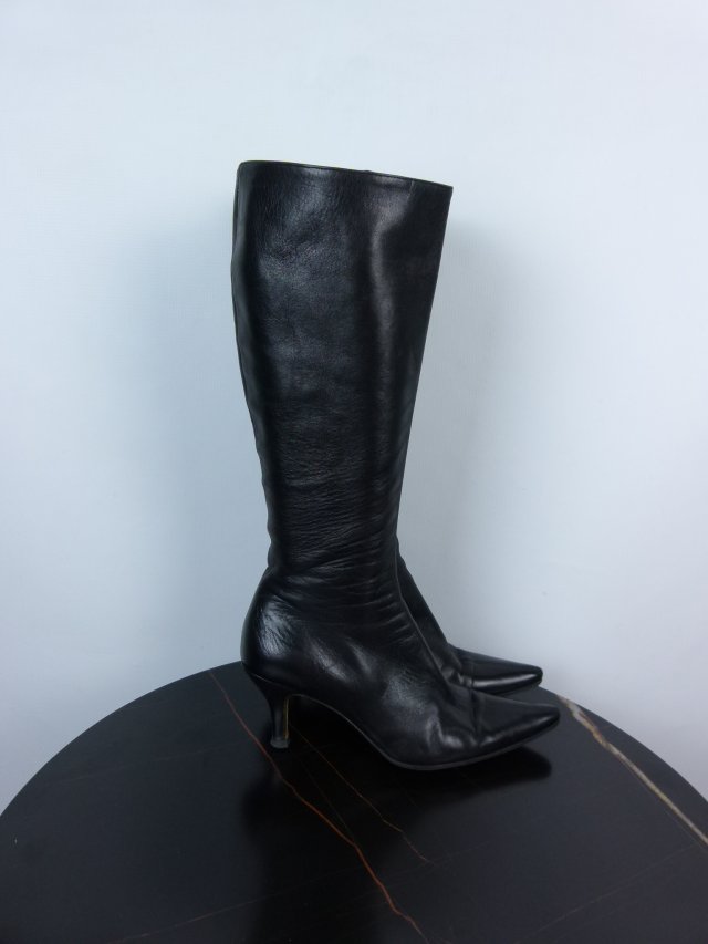 Hobbs skórzane kozaki skóra naturalna 37 - 24 cm