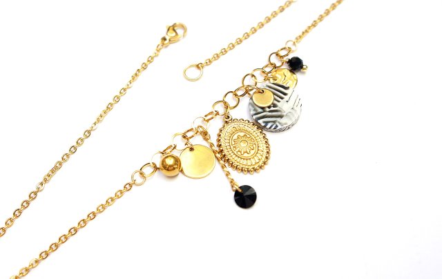 Alloys Collection - Zebra - naszyjnik /16.10.25/