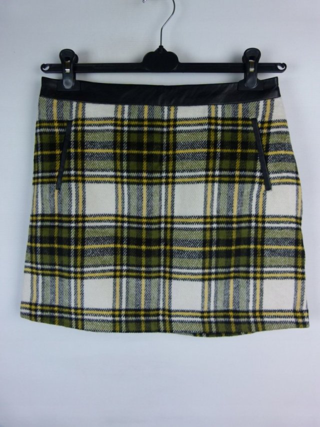 Atmosphere grubsza spódnica mini krata 12 / 38