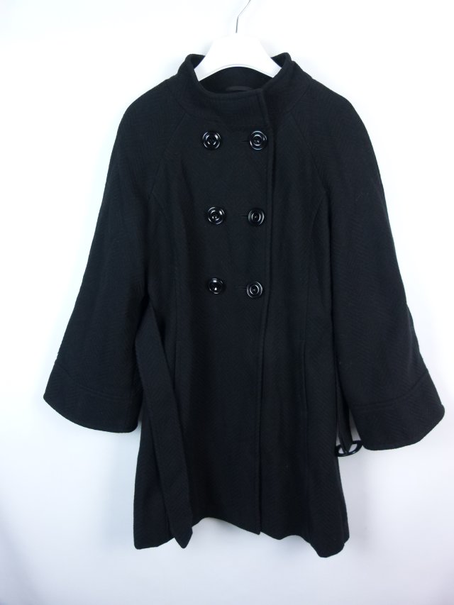 South wełniany płaszcz jesionka z paskiem 14 / 40