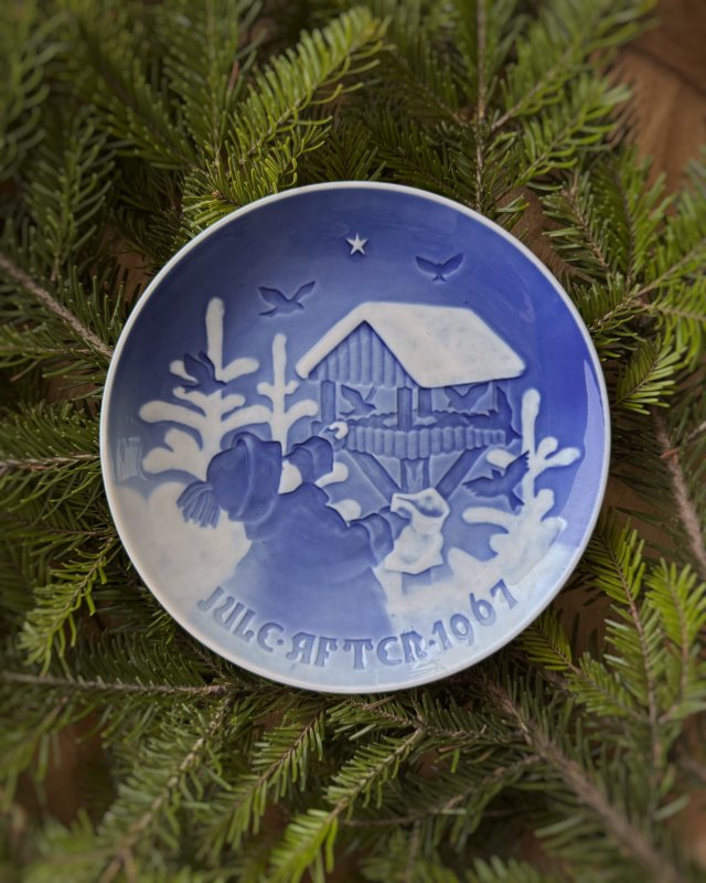 1967 talerz vintage Copenhagen Porcelain