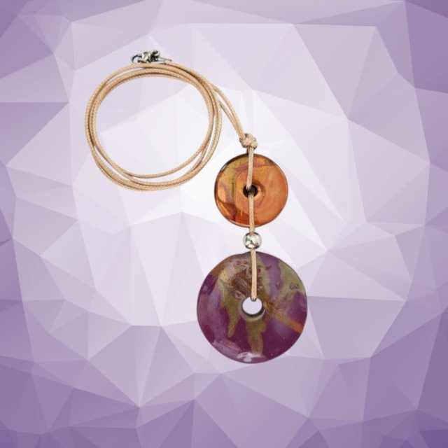 WISIOR RONEE Z CERAMIKĄ (fioletowo-miedziany)