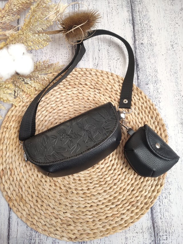 Saszetka / nerka + mała sakiewka brelok