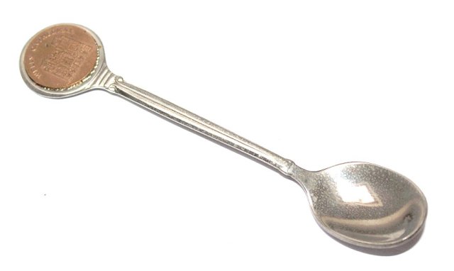 KOLEKCJONERSKA  łyżeczka WELLS CATHEDRAL