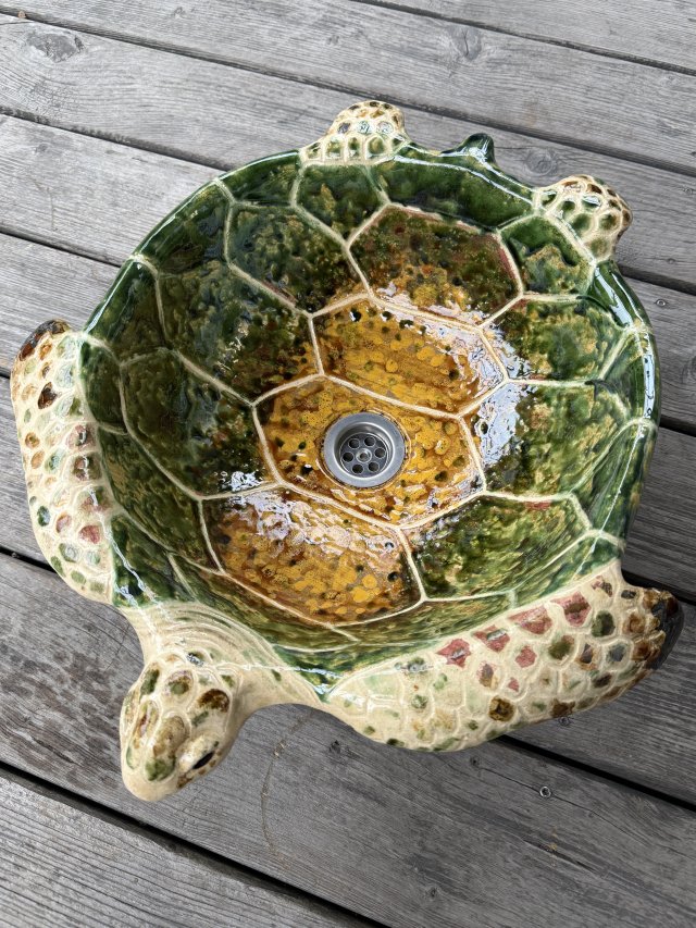 UM64 umywalka nablatowa żółw
