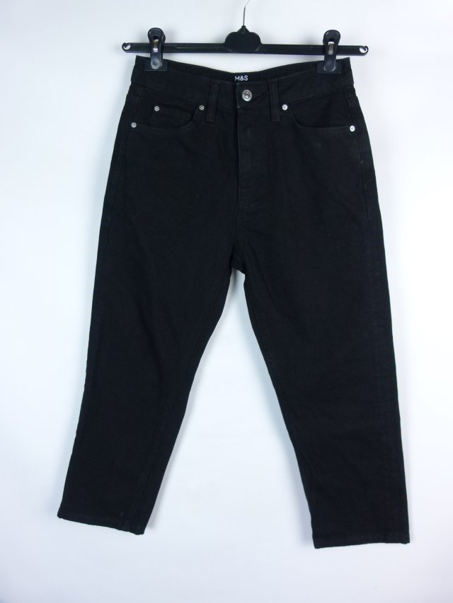 Marks & Spencer Cropped slim jeans spodnie dżins 10 / 38