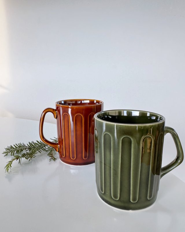 Kubek sople zielony, ZPS Pruszków, PRL