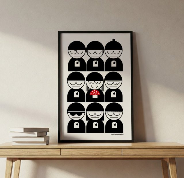 Plakat  "Masz muchomora? "A3