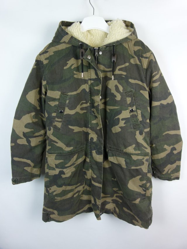 V by Very kurtka parka na baranku podpinka moro 12 / 40