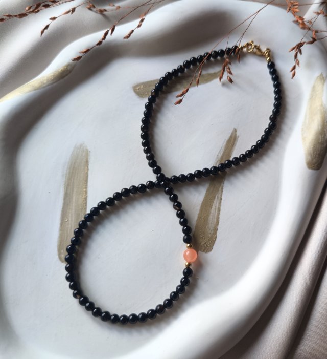 Naszyjnik z kamieni naturalnych