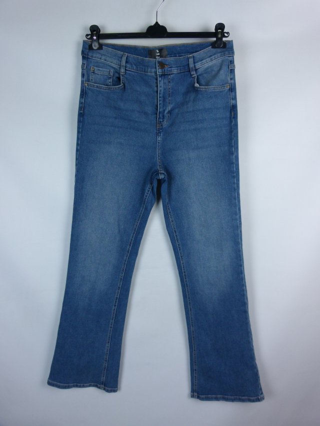 TU flare jeans spodnie dżins lekko rozszerzane 16 / 44