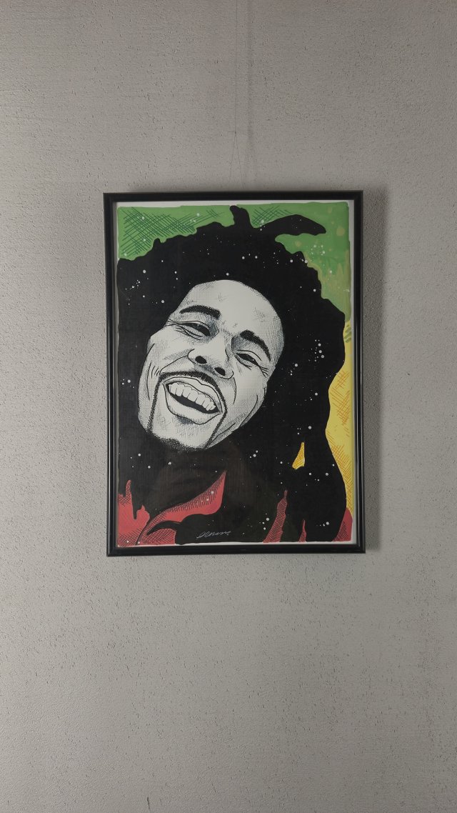 Bob Marley A4