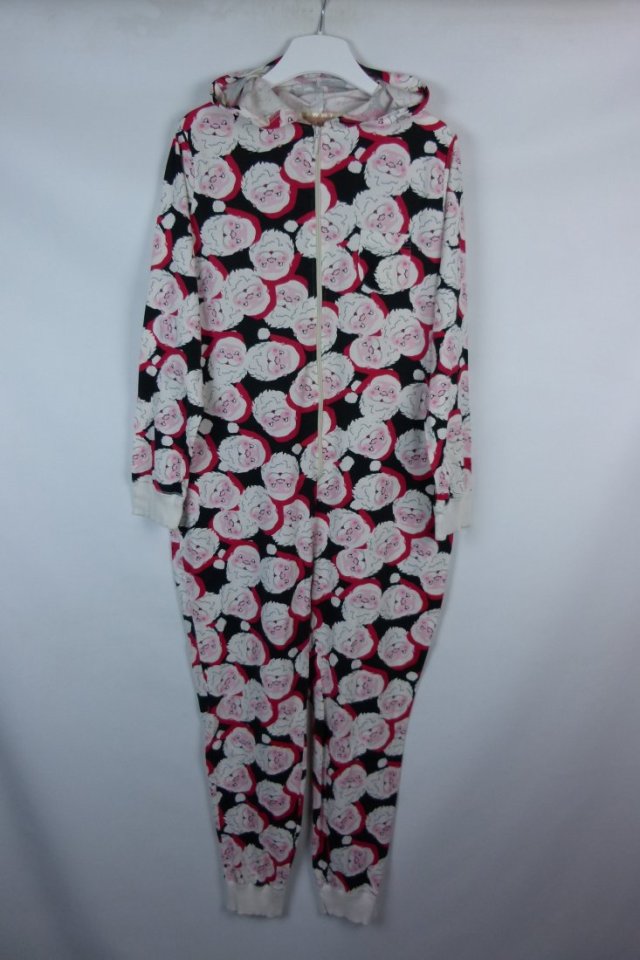 New Look Sleep&Relax piżama jednoczęściowa bawełna Mikołaje / L