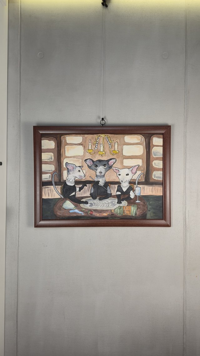 GRAŻYNY U TIFFANY'EGO   OBRAZ 50X70