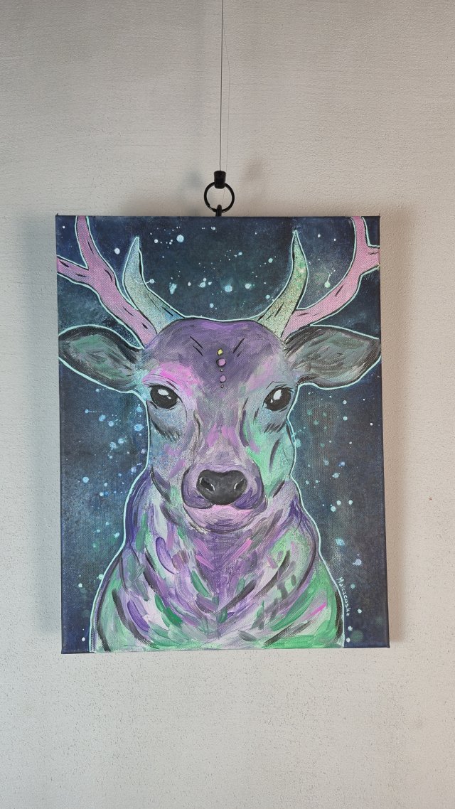 Jeleń - obraz - 30x40