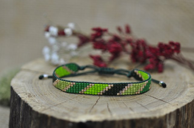 Bransoletka z koralików