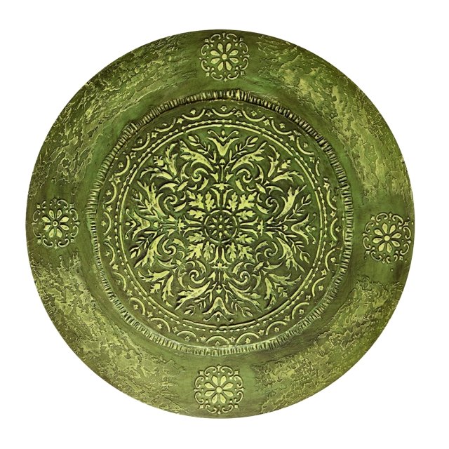 Mandala 34 okrągły obraz ręcznie malowany do salonu