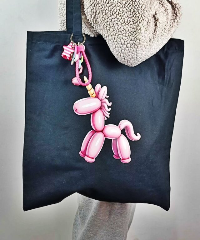 Torba bawełniana BALONOWY JEDNOROŻEC