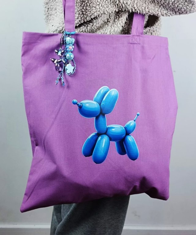 Torba bawełniana BALONOWY PIESEK