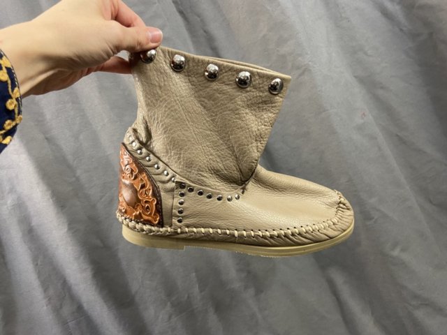 Skórzane włoskie 39