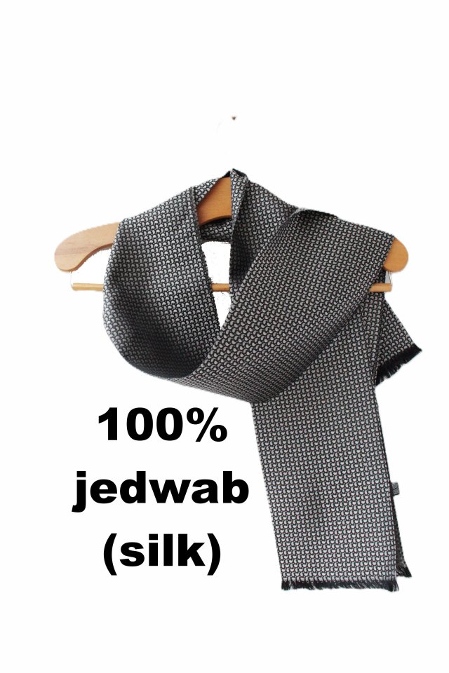 Exclusive silk scarf SAND