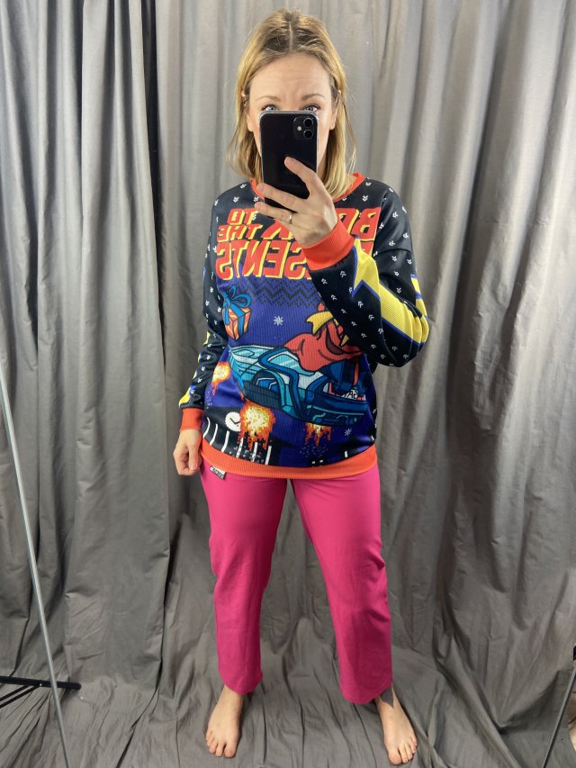 retro na święta unisex