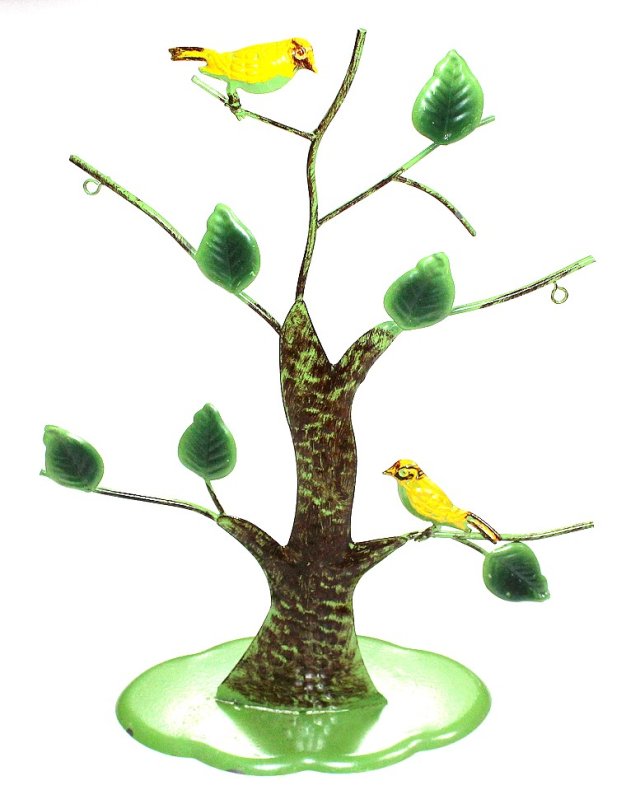 PTASZKI NA DRZEWIE metalowy dekor