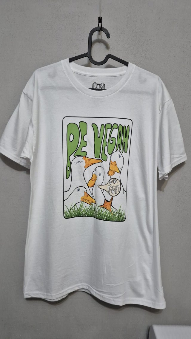 T-shirt - Vegan - rozmiar M UNISEX