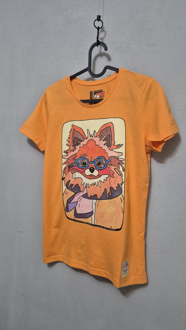T-shirt - Pies SZPIC MINIATUROWY / POMERANIAN - rozm. M (DAMSKA)